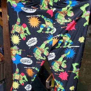 Women's large teenage Mutant ninja turtles legging
